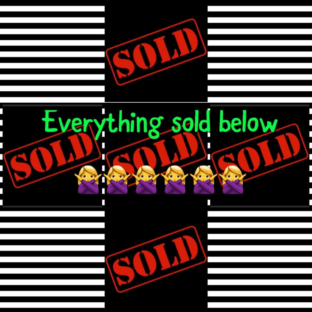 ❌🛑🖐🏼Nothing more to buy  👇🏼👇🏼🚫❌